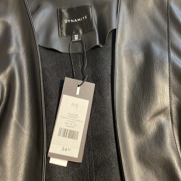 Suede/faux leather jacket - Picture 3 of 6